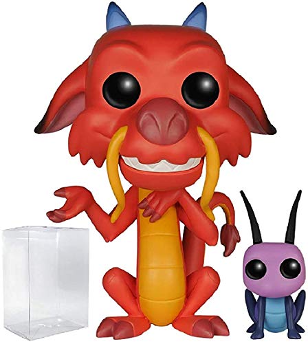 激安セール Compatible Includes Figure Vinyl Cricket Mushu Mulan 8 Series 送料無料 Disney ディズニープリンセス 花木蘭 ムーラン Pop ディズニープリンセス 花木蘭 Case ムーラン Protector Box Flash File Net