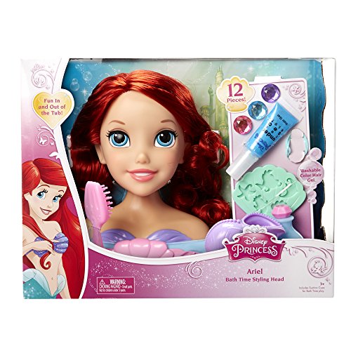 リトル マーメイド アリエル ディズニープリンセス 人魚姫 468 送料無料 Disney Princess Ariel Bath Time Styling Headリトル マーメイド アリエル ディズニープリンセス 人魚姫 468