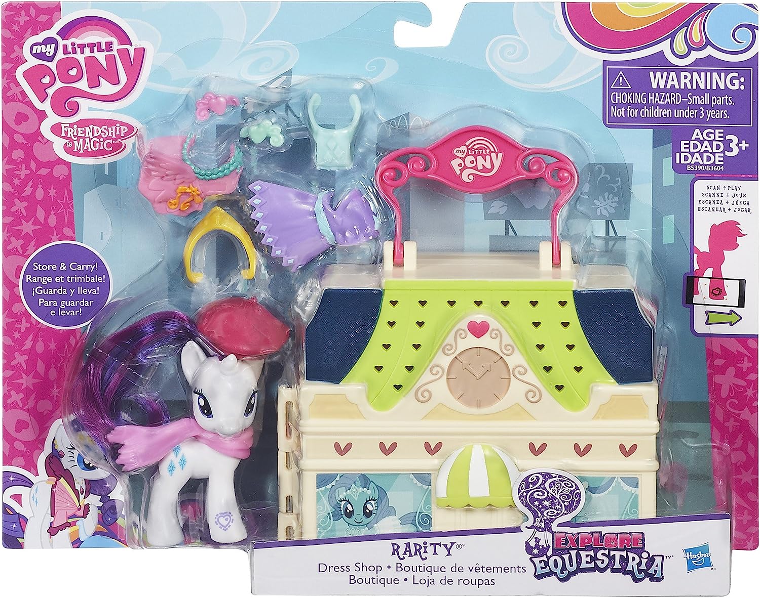 rarity's boutique playset