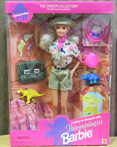 バービー バービー人形 バービーキャリア バービーアイキャンビー 職業 17240 Barbie Doll Paleontologist Special Edition Blond - The Career Collectionバービー バービー人形 バービーキャリア バービーアイキャンビー 職業 17240｜angelica