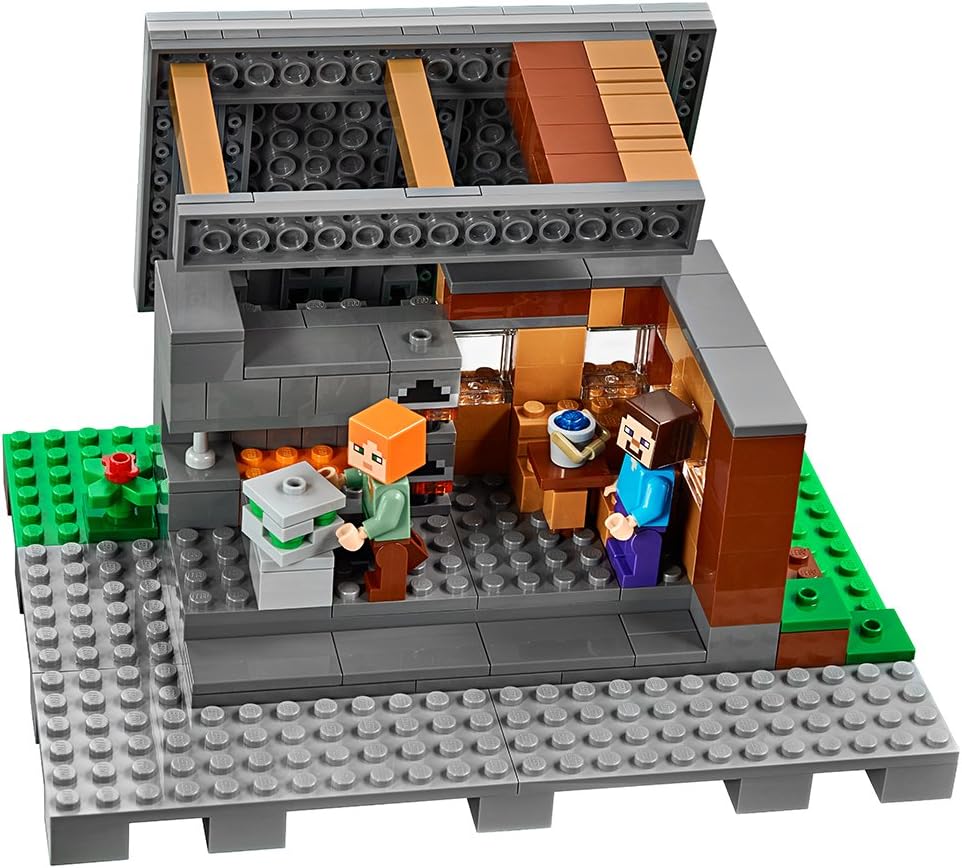 楽天市場 送料無料 レゴ Lego Minecraft マインクラフト 村 1600ピース Angelica