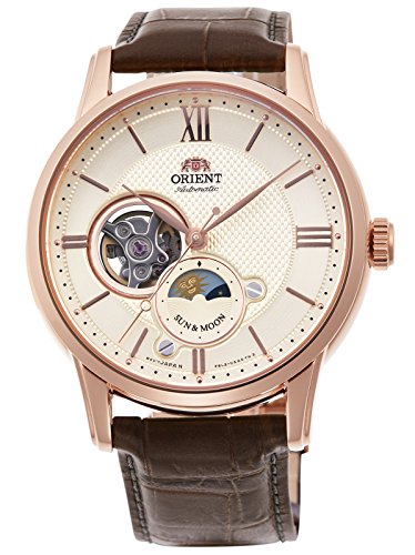 腕時計 オリエント メンズ RN-AS0002S ORIENT Classic Semi Skeleton Sun & Moon Mechanical Watch RN-AS0002S Men's腕時計 オリエント メンズ RN-AS0002S｜angelica