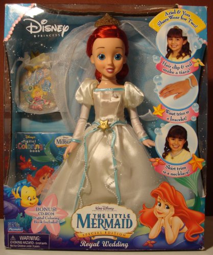 送料無料 リトル マーメイド アリエル ディズニープリンセス 人魚姫 The Little Mermaid Special Edition Royal Wedding Bonus Cd Rom Digital Coloring Book リトル マーメイド アリエル ディズニープリンセス 人魚姫 驚きの値段 Www Facisaune Edu Py