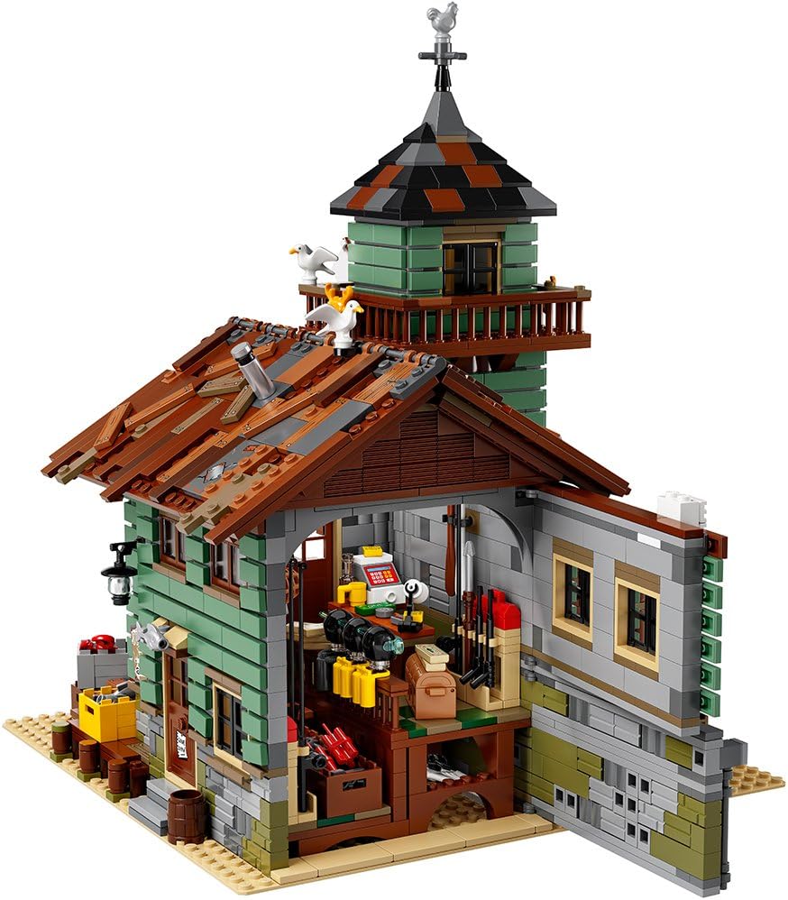 全日本送料無料 レゴ Lego Ideas Old Fishing Store Building Toy And Popular Gift For Fans Of Lego Sets And The Outdoors 49 Pieces レゴ Angelica 全国組立設置無料 Www Faan Gov Ng