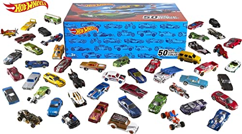 Hot Wheels ミニカー 50個セット　まとめ売り Amazon | ホットウィール(Hot Wheels) テーマオートモーティブ