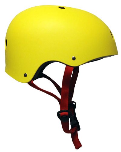 最新情報 ヘルメット スケボー スケートボード 海外モデル 直輸入 Krhel Ylrd Krown Yellow Shell With Red Strap Skateboard Helmet One Sizeヘルメット Fucoa Cl