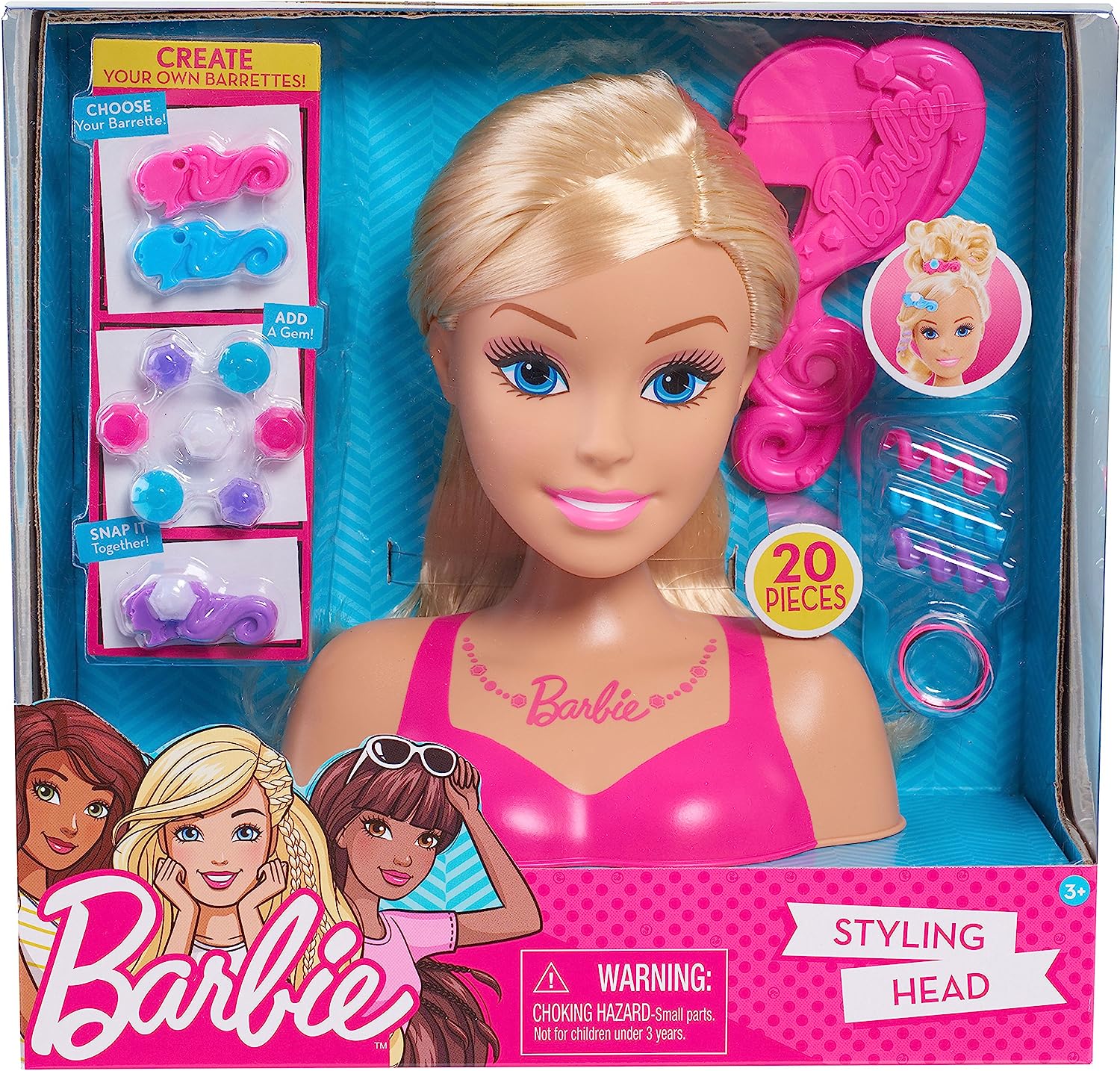 50 Off バービー バービー人形 スタイリングヘッド スタイルヘッド スタイルドールヘッド Just Play Barbie Small Styling Head Blondeバービー バービー人形 スタイリングヘッド スタイルヘッド スタイルドールヘッド Angelica 期間限定特価