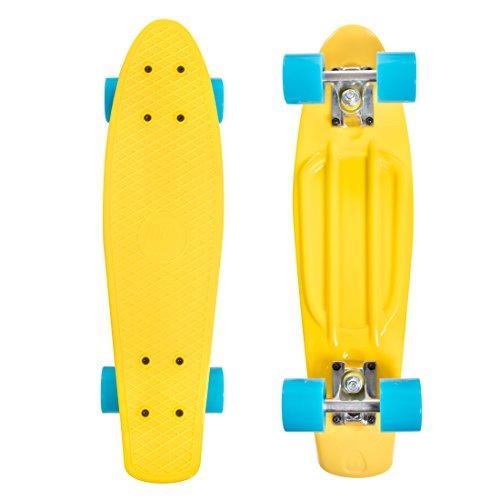 安い スタンダードスケートボード スケボー 海外モデル 直輸入 High Bounce Complete 22 Inch Skateboard For Kids Of All Ages Girls Boys Yellow スタンダードスケートボード スケボー 海外モデル 直輸入w Web限定 Hughsroomlive Com