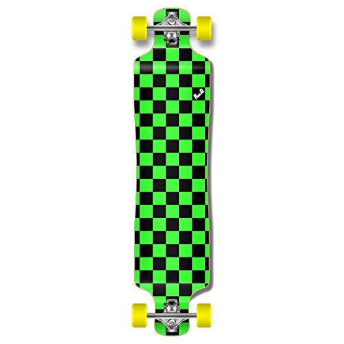 激安特価 ロングスケートボード スケボー 海外モデル 直輸入 Yocaher Blank Checker Complete Lowrider Skateboards Longboard Cruiser Black Widow Premium 80a Grip Tape Aluminum Truck Abec7 Bearing 70mロングスケートボード スケボー 海外モデル 直輸入 公式