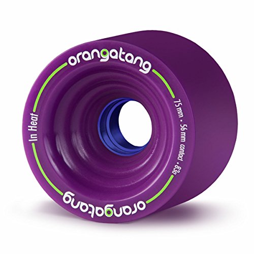 ウィールタイヤスケボースケートボード海外モデルOrangatanginHeat75mm83aDownhillLongboardSkateboardCruisingWheelsw/LoadedJehuV2Bearings(Purple,Setof4)ウィールタイヤスケボースケートボード海外モデル