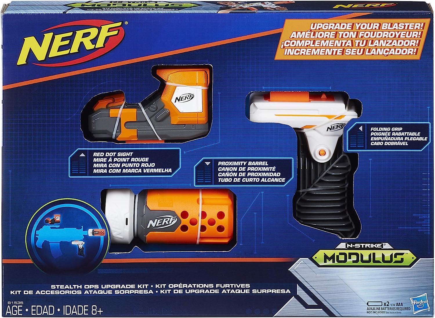 all nerf modulus attachments