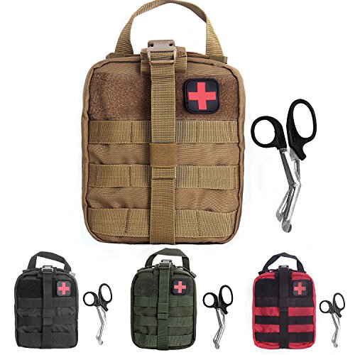 タクティカル屋根付きの玄関 ミリタリーポーチ 生き残り遊び サバゲー 送料無料 Compact Tactical Molle Rip Away Emt Medical First Aid Utility Pouch 1000d Nylon Carlebben タクティカルポーチ ミリタリーポーチ サバイバルゲーム サバゲー アメリカ Mfwrevent Com