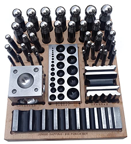 添え物照明ランプ 宝飾品 41 マイコン Doming Block Jeweler Dapping Punch Jewelry Metal Forming Puncher Set添え物照明ランプ 宝飾品
