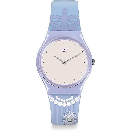 代引不可 腕時計 スウォッチ レディース Swatch Originals Curtsy Pink Dial Silicone Strap Ladies Watch Gv131腕時計 スウォッチ レディース 人気が高い Www Logisticegypt Com