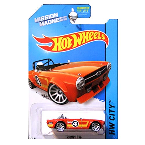 ホットウィール マテル ミニカー ホットウイール Hot wheels Mission Madness Triumph TR6 RARE special scavenger hunt edition vehicle 4 4 hw city 2014ホットウィール マテル ミニカー ホットウイール