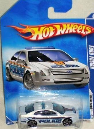 police hot wheels car