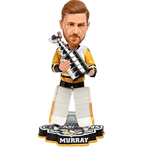 ボブルヘッド 砂上の楼閣頭顱 首商い口あやつり人形 木管頭顱 BOBBLEHEAD FOCO NHL Pittsburgh Penguins MURRAY M. #30 (2017 Edition) FOCO NHL CHAMPIONS 8\