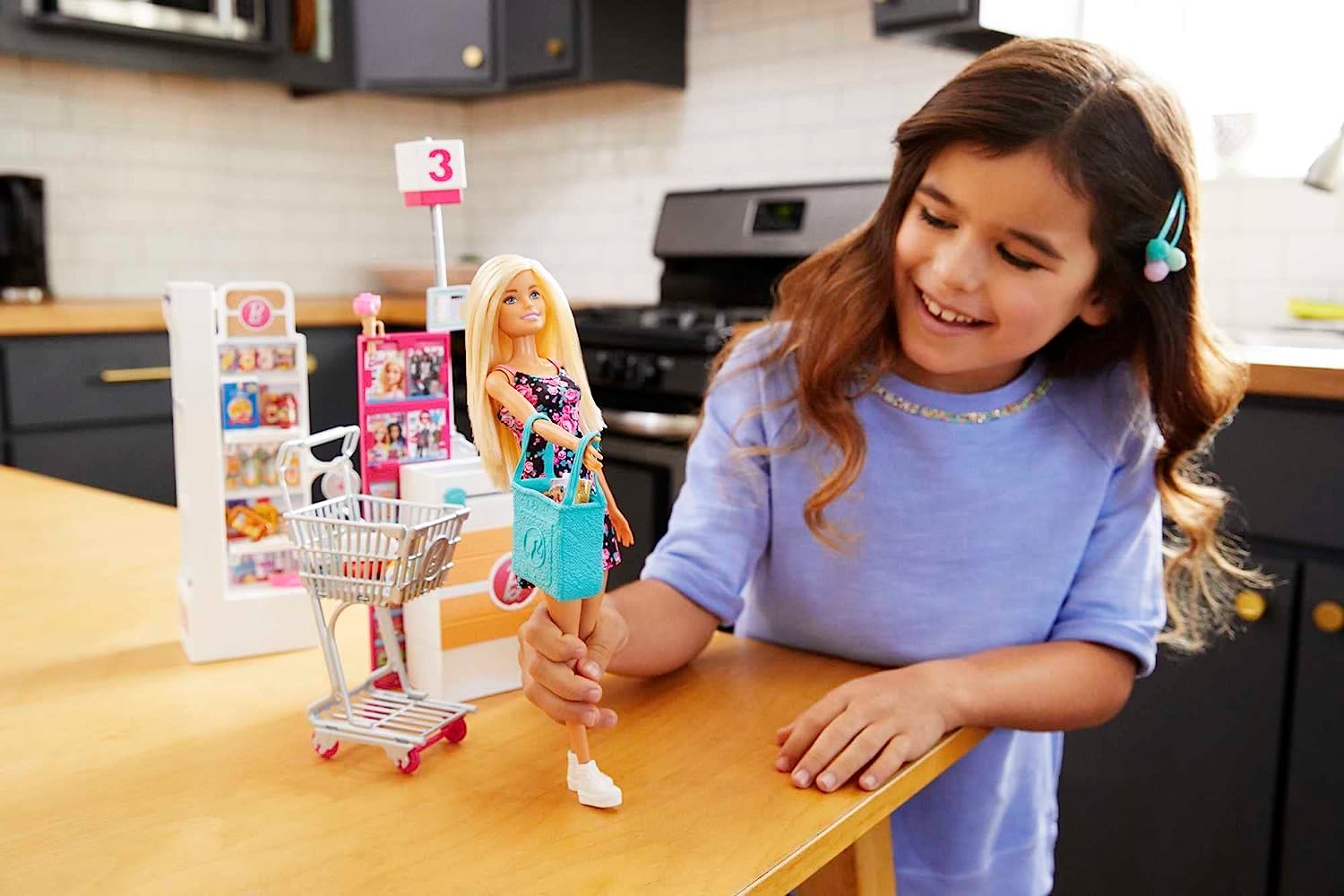 オープニング大放出セール バービー バービー人形 日本未発売 プレイセット アクセサリ Barbie Doll Blonde And Grocery Store With Rolling Cart And Working Beltバービー バービー人形 日本未発売 プレイセット アクセサリ 新品 Aerodynamicinc Com