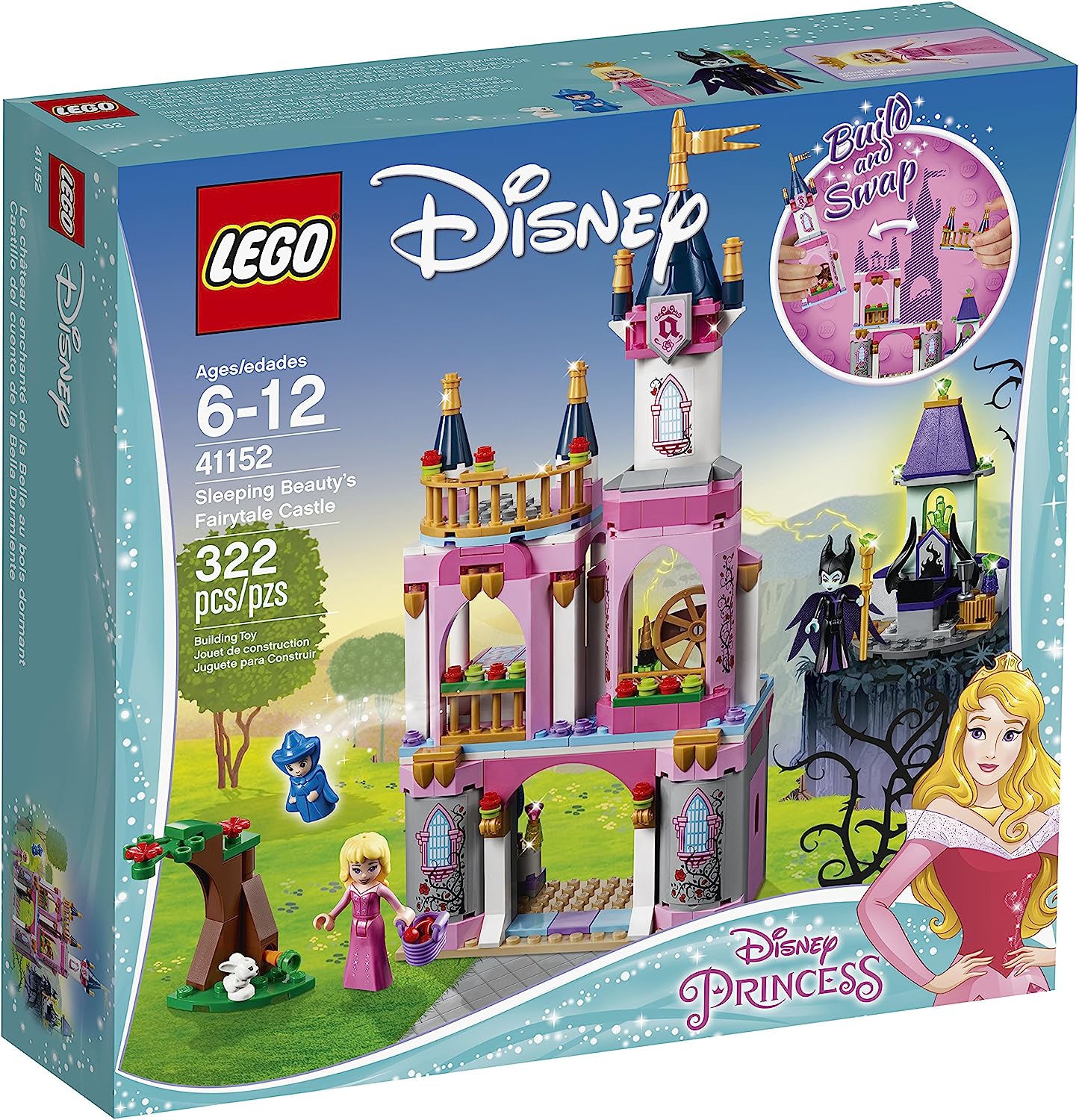 楽天市場 レゴ ディズニープリンセス 送料無料 Lego Disney Princess Sleeping Beauty S Fairytale Castle Building Kit 322 Piece レゴ ディズニープリンセス Angelica