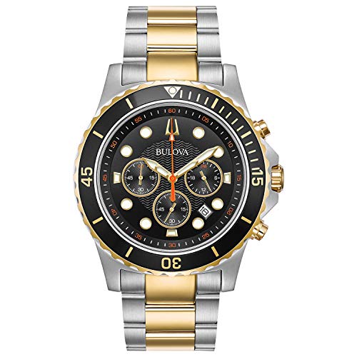 腕時計 ブローバ メンズ Bulova Men's Classic Sport 6-Hand Chronograph Quartz Watch, Calendar Date, Luminous Hands and Markers, 100M Water Resistant, 44mm腕時計 ブローバ メンズ|angelica
