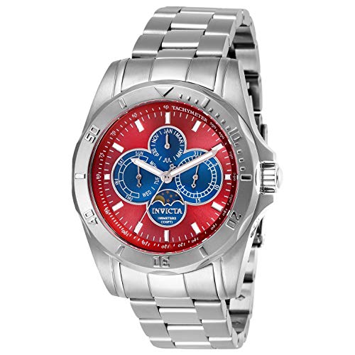 【即納】インヴィクタ INVICTA 28596 メンズウオッチ スペシャリティ 赤いこと文字盤 入れもの差しわたし47粍 胴締め幅22粍 100m雨合羽 インビクタ 当店1年引き受ける【店卸し資産1個】