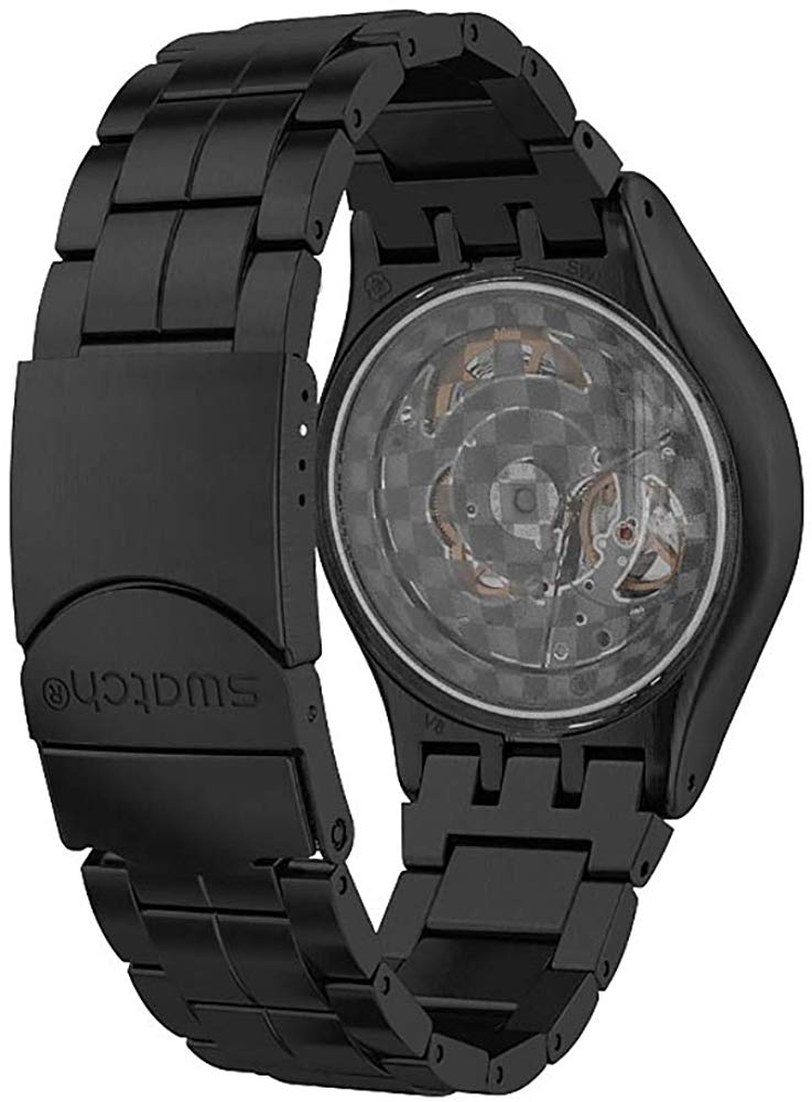 21人気特価 腕時計 スウォッチ メンズ Swatch Men S Automatic Watch With Stainless Steel Strap Black 24 Model Yib401g 腕時計 スウォッチ メンズ 人気が高い Silk Water Ge