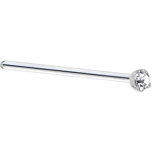 ボディキャンディー ボディピアス アメリカ 日本未発売 ウォレット Body Candy Solid 14k White Gold 1.5mm (0.015 cttw) Genuine Diamond Straight Fishtail 20 Gauge 17mmボディキャンディー ボディピアス アメリカ 日本未発売 ウォレット｜angelica 20,772円