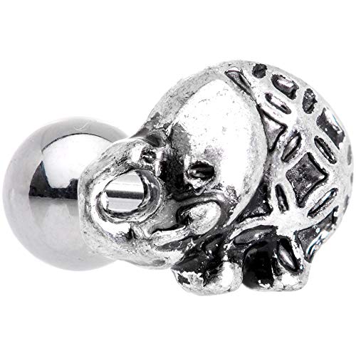 ボディキャンディー ボディピアス アメリカ 日本未発売 ウォレット Body Candy Womens 16G 316L Stainless Steel Join the Circus Elephant Cartilage Earring Tragus Jewelry 6mmボディキャンディー ボディピアス アメリカ 日本未発売 ウォレット|angelica