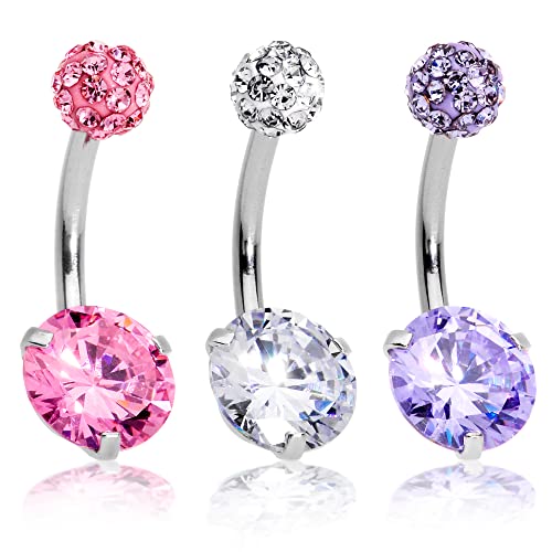 ボディキャンディー ボディピアス アメリカ 日本未発売 ウォレット Body Candy 14G Belly Button Rings Surgical Stainless Steel Navel Barbell Stud Body Piercingボディキャンディー ボディピアス アメリカ 日本未発売 ウォレット｜angelica 8,972円