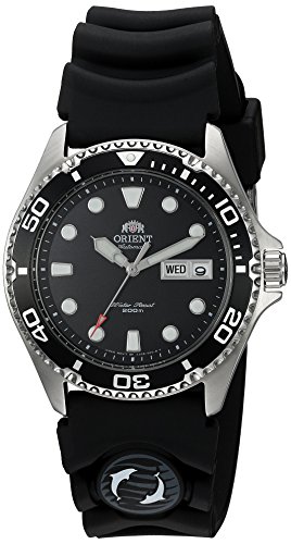 腕時計 オリエント メンズ FAA02007B9 Orient Men\'s \'Ray II Rubber\' Japanese Automatic Stainless Steel Diving Watch, Color:Silver-Toned (Model: FAA02007B9)腕時計 オリエント メンズ FAA02007B9|angelica