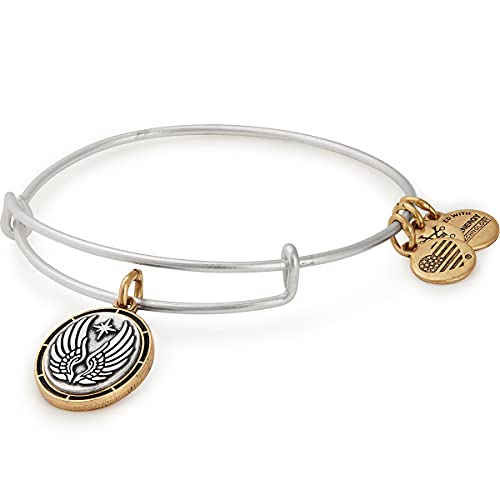 Rakuten 楽天市場 アレックスアンドアニ アメリカ アクセサリー ブランド かわいい 送料無料 Alex And Ani Divine Guides Expandable Bangle Bracelet For Women Guardian Angel Symbol Engraved Charm Two Tonアレックスアンドアニ アメリカ アクセサリー