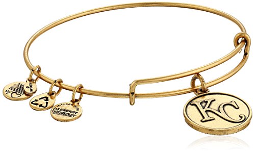アレックスアンドアニ アメリカ アクセサリー ブランド かわいい Alex and Ani Kansas City Royals Cap Logo Expandable Rafaelian Gold Bangle Braceletアレックスアンドアニ アメリカ アクセサリー ブランド かわいい｜angelica