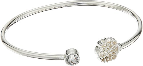 アレックスアンドアニ アメリカ アクセサリー ブランド かわいい Alex and Ani Women\'s Passth of Life Cuff Bracelet, Sterling Silver, Expandableアレックスアンドアニ アメリカ アクセサリー ブランド かわいい|angelica