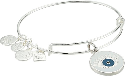 アレックスアンドアニ アメリカ アクセサリー ブランド かわいい Alex and Ani Women's Meditating Eye Color Infusion Bangle Bracelet, Shiny Silverアレックスアンドアニ アメリカ アクセサリー ブランド かわいい｜angelica