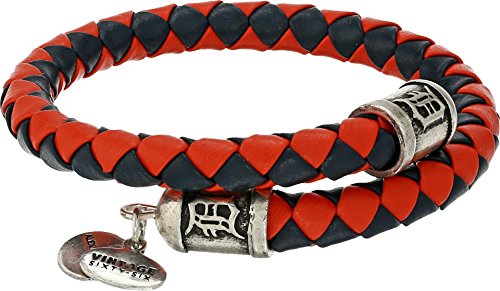 一番の贈り物 アレックスアンドアニ かわいい ブランド アクセサリー アメリカ Braceletアレックスアンドアニ Wrap Silver Tone Rafaelian Leather Braided Tigers Detroit Unisex Ani And 送料無料 Alex かわいい ブランド アクセサリー アメリカ 456891 Www
