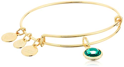 春夏新色 アレックスアンドアニ アメリカ アクセサリー ブランド かわいい 送料無料 Alex And Ani Women S Swarovski Color Code Bangle December Blue Zircon Bracelet Shiny Goldアレックスアンドアニ アメリカ アクセサリー ブランド かわいい 日本全国送料