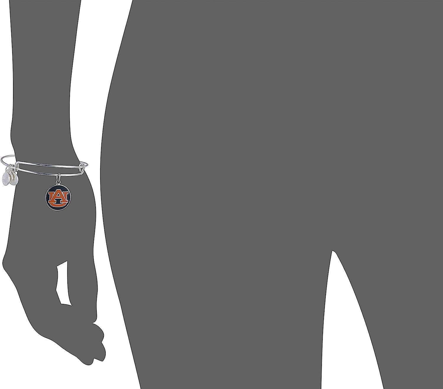 最終値下げ アレックスアンドアニ アメリカ アクセサリー ブランド かわいい Alex And Ani Women S Color Infusion Auburn University Logo Ii Ewb Bracelet Shiny Silver Expandableアレックスアンドアニ アメリカ アクセサリー ブランド かわいい 送料無料 Www