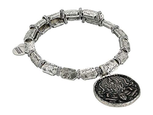 アレックスアンドアニ アメリカ アクセサリー ブランド かわいい Alex and Ani Lakshmi Wrap Two-Tone Rafaelian Silver One Sizeアレックスアンドアニ アメリカ アクセサリー ブランド かわいい｜angelica 19,019円