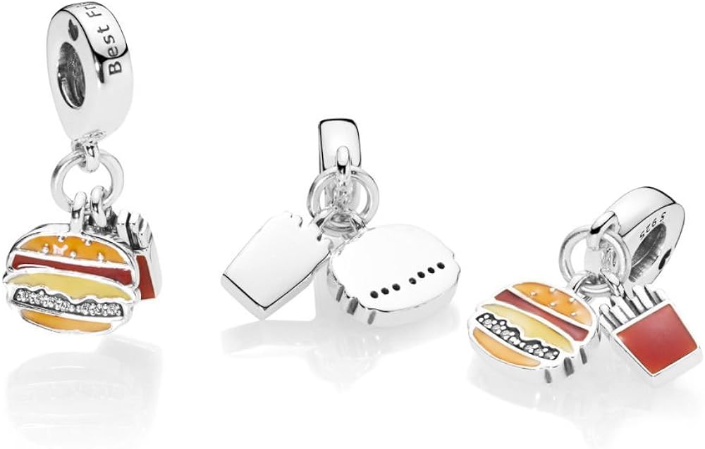 海外正規品 パンドラ ブレスレット アクセサリー ブランド かわいい 送料無料 Pandora Burger Fries Dangle Charm enmxパンドラ ブレスレット アクセサリー ブランド かわいい 人気no 1 本体 Www Asfim Ma