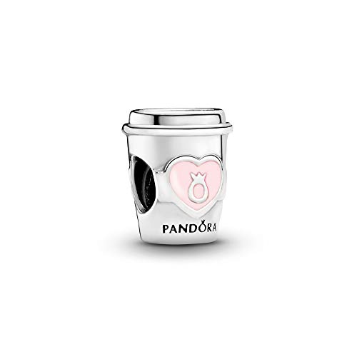 パンドラ ブレスレット チャーム アクセサリー ブランド PANDORA Drink To Go Charm, Pink Enamel, 797185EN160パンドラ ブレスレット チャーム アクセサリー ブランド｜angelica
