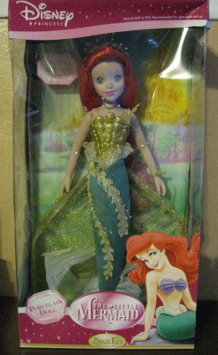 リトル マーメイド アリエル ディズニープリンセス 人魚姫 2622 送料無料 Disney Princess The Little Mermaid Porcelain Doll Special Edition Size By Brass Keyリトル マーメイド アリエル ディズニープリンセス 人魚姫 2622 Badiacolombia Com