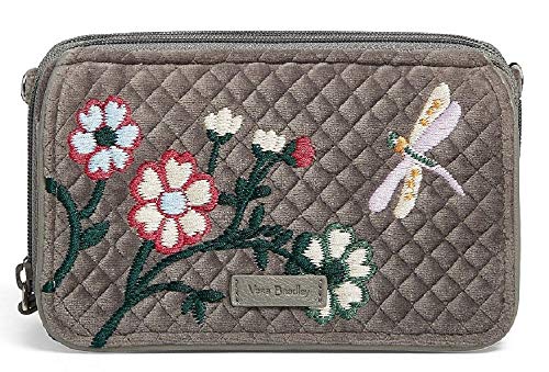 ヴェラブラッドリー ベラブラッドリー アメリカ フロリダ州マイアミ 日本未発売 Vera Bradley Iconic RFID All in One Crossbody in Wolf Gray Velvetヴェラブラッドリー ベラブラッドリー アメリカ フロリダ州マイアミ 日本未発売