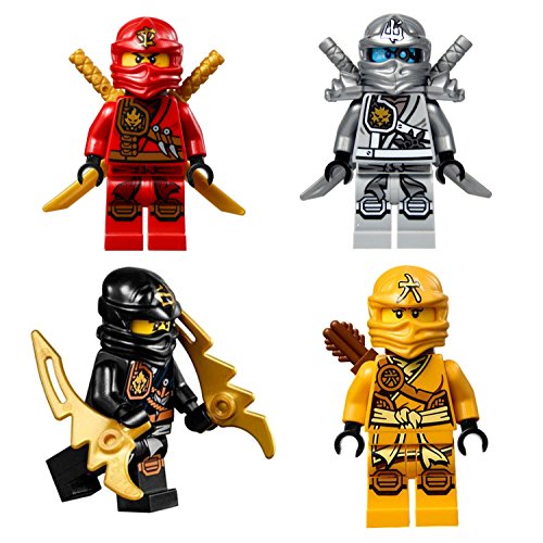 福袋セール ニンジャゴー 1レゴ Lot Cole Kai Skylor Zane 15 Ninjas Zukin 4 Of Set Ninjago 送料無料 Lego ニンジャゴー レゴ Www Gomelavto By