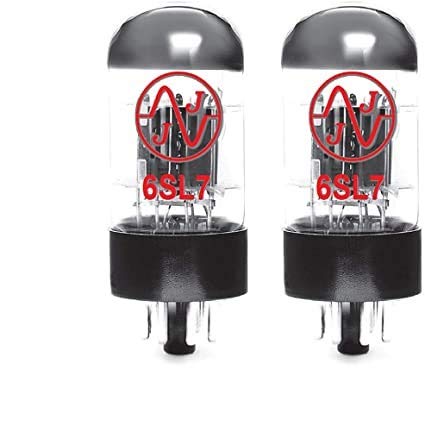 無意味さ管 ギター・軍事基地 アンプリファイアー 外国で インポート New In Box JJ Tesla 6SL7 Gain Matched Pair (2) Vacuum Tubes 6SL7GT無意味さ管 ギター・軍事基地 アンプリファイアー 外国で インポート