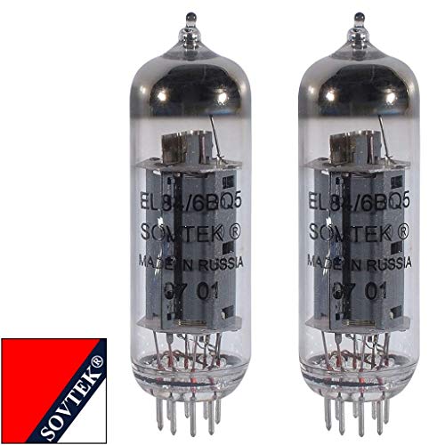 無意味さ管 ギター・軍事基地 アンプリファイアー 外国で インポート Brand New Plate Current Matched Pair (2) Sovtek EL84 6BQ5 Vacuum Tubes無意味さ管 ギター・軍事基地 アンプリファイアー 外国で インポート