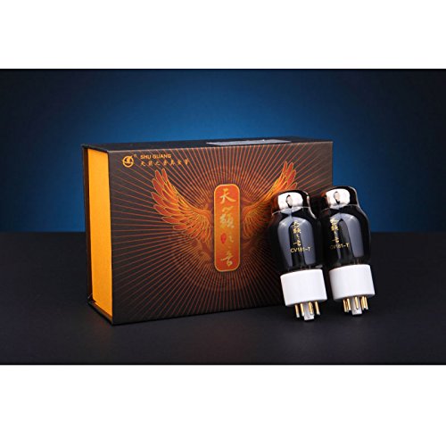 無意味さ管 ギター・軍事基地 アンプリファイアー 外国で インポート 2pcs Shuguang Natural Sound CV181-T Matched Pair Vacuum Tubes Replace 6SN7 6N8P無意味さ管 ギター・軍事基地 アンプリファイアー 外国で インポート