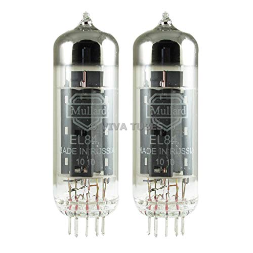 無意味さ管 ギター・軍事基地 アンプリファイアー 外国で インポート Brand New Plate Current Matched Pair Mullard Reissue EL84 / 6BQ5 Vacuum Tubes無意味さ管 ギター・軍事基地 アンプリファイアー 外国で インポート