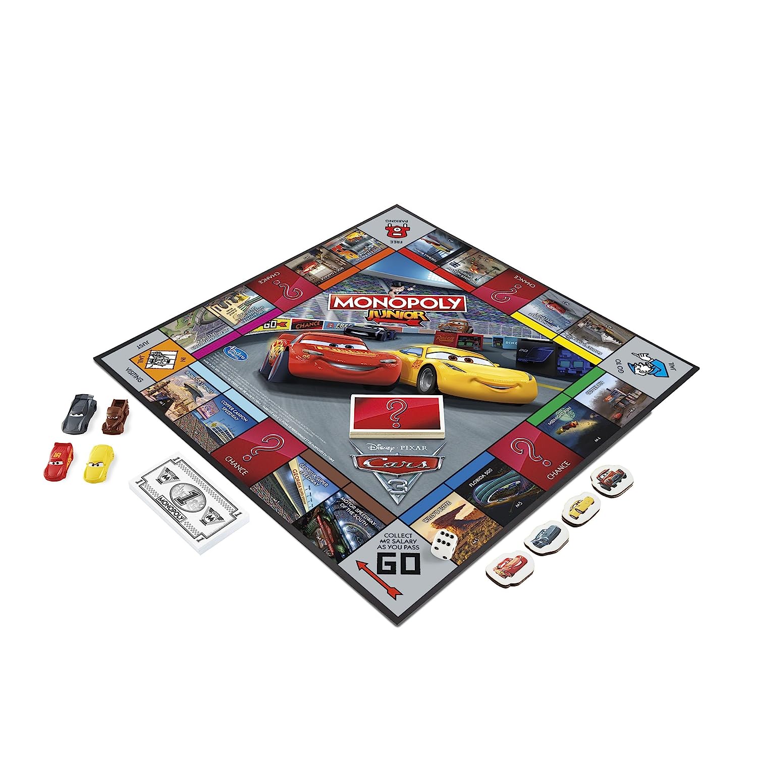 希少 楽天市場 ボードゲーム 英語 アメリカ 海外ゲーム 送料無料 Monopoly Junior Disney Pixar Cars 3 Editionボードゲーム 英語 アメリカ 海外ゲーム Angelica 激安単価で Marolda Com Ar