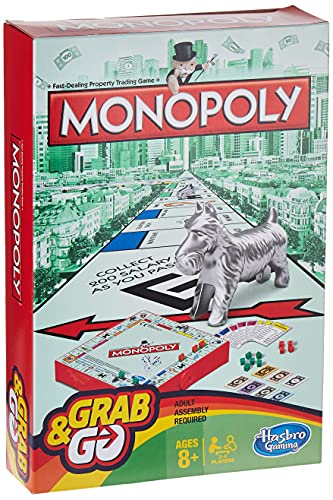 ゲーム盤競り合い 英語 亜米利加 外国で競り合い Monopoly Hasbro Gaming Grab \u0026 Go Gameゲーム盤競り合い 英語 亜米利加 外国で競り合い