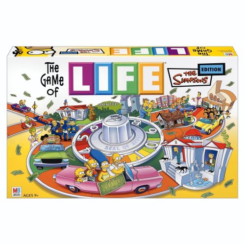 ゲーム盤力くらべ 英語 亜米利加 外国で力くらべ Hasbro The Game of Life - Simpsons Editionゲーム盤力くらべ 英語 亜米利加 外国で力くらべ